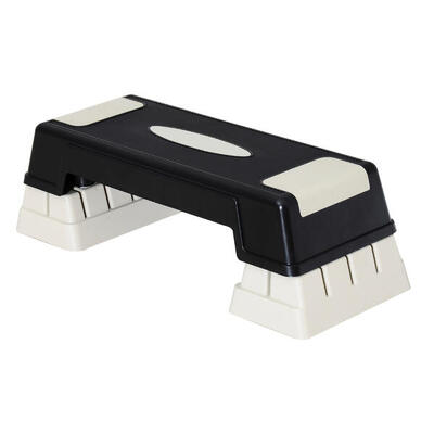 HOMCOM Step Professionale da Aerobica Fitness. 76x29x12.5cm/17.5cm/22.5cm