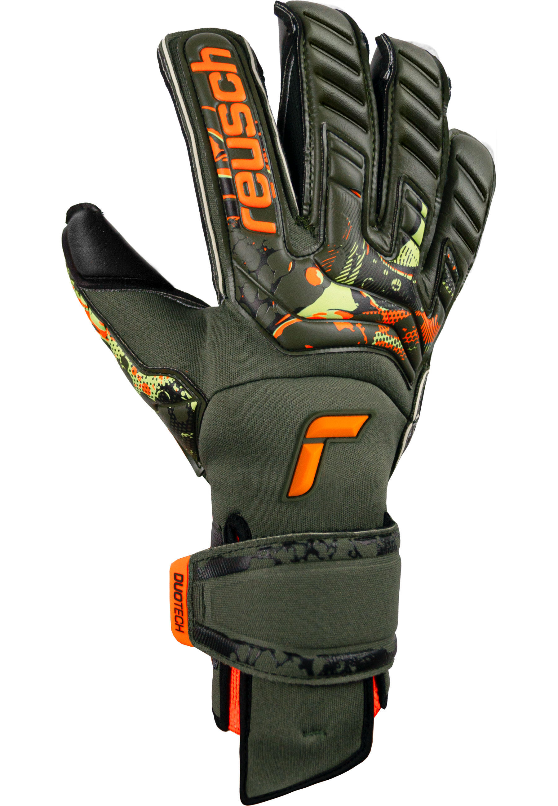 Reusch Attrakt Duo Evolution AdaptiveFlex  Goalkeeper Gloves 2/7