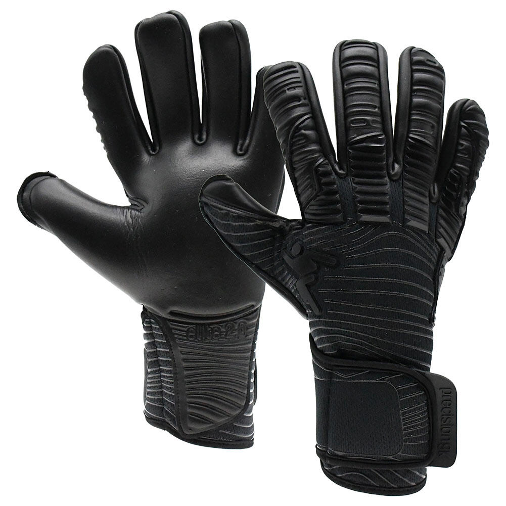 Precision GK Elite 2.0 Blackout  Goalkeeper Gloves 1/4