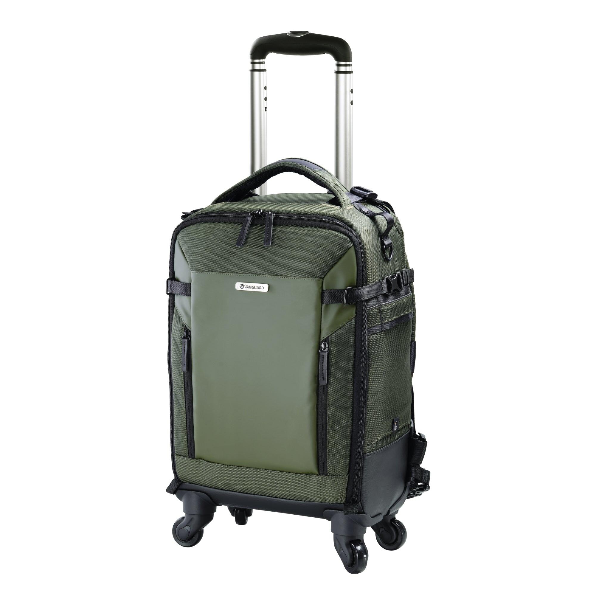 VEO Select 55BT GR - 4-wheel Camera Roller Case/Backpack - Green 5/5