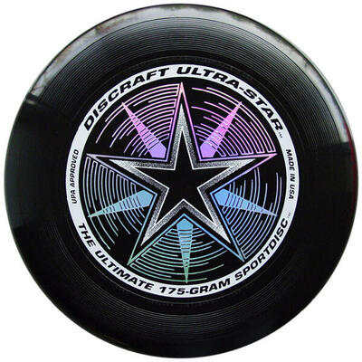 Discraft frisbee ultra star 175 black