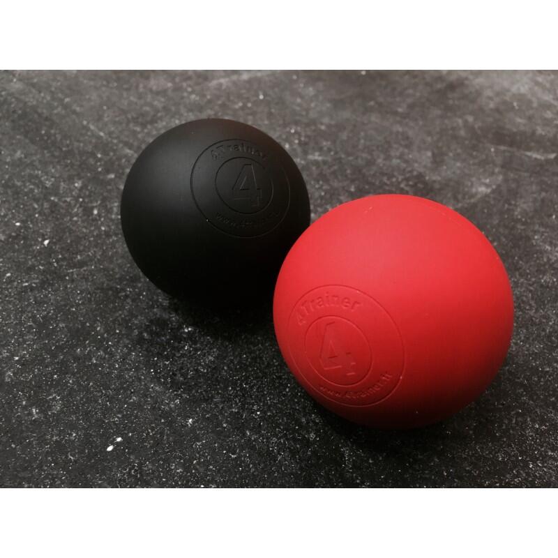 Balle de Massage Lacrosse - Noir - 4TRAINER 3/3