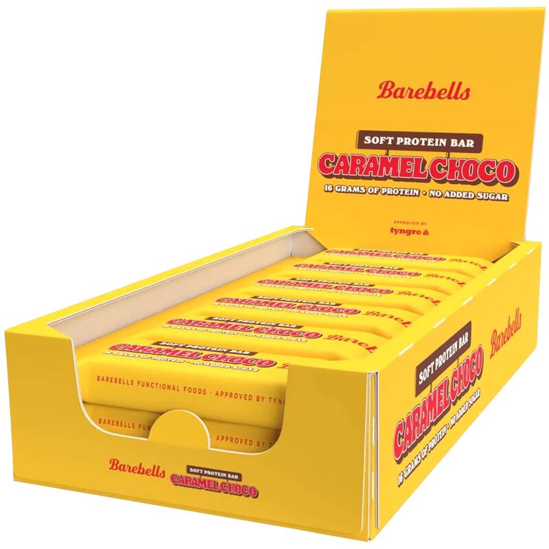 Barebells Soft Protein Bar 55g - Caramel Choco (Box of 12)