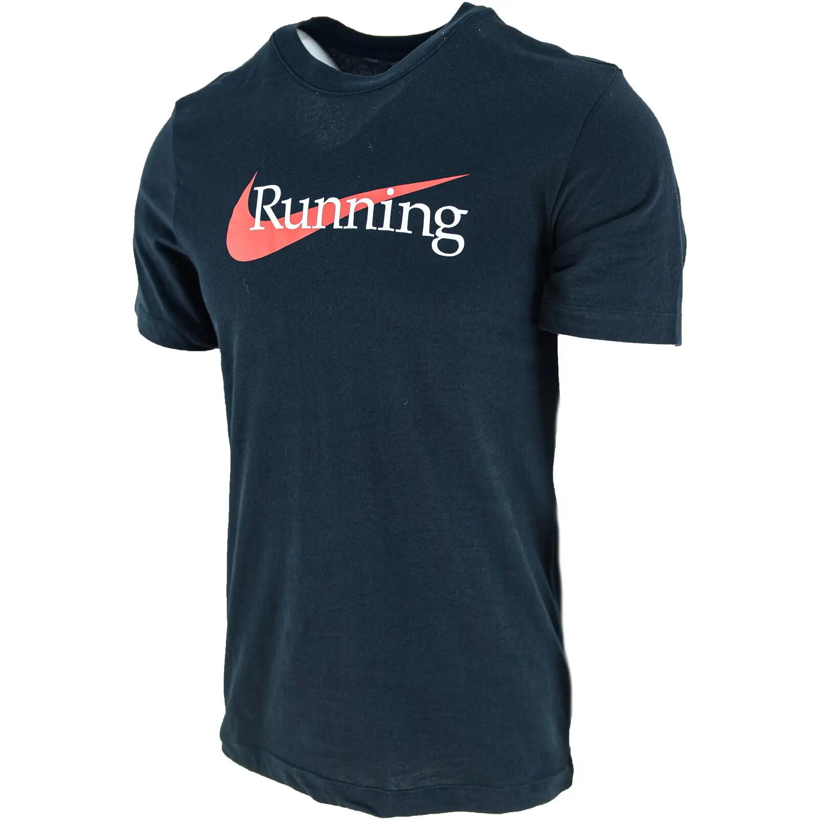 T-shirt Nike Dri-FIT Run, Noir, Hommes 5/5