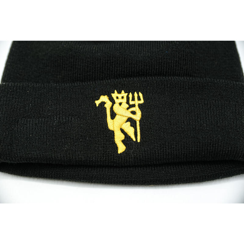 Fes barbati New Era United FC Seasonal Black Cuff Beanie, Negru