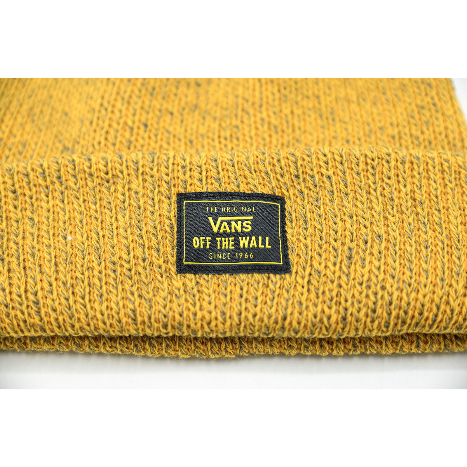 Gorro Vans Bruckner Cuff, Amarillo, Unisexo 3/3