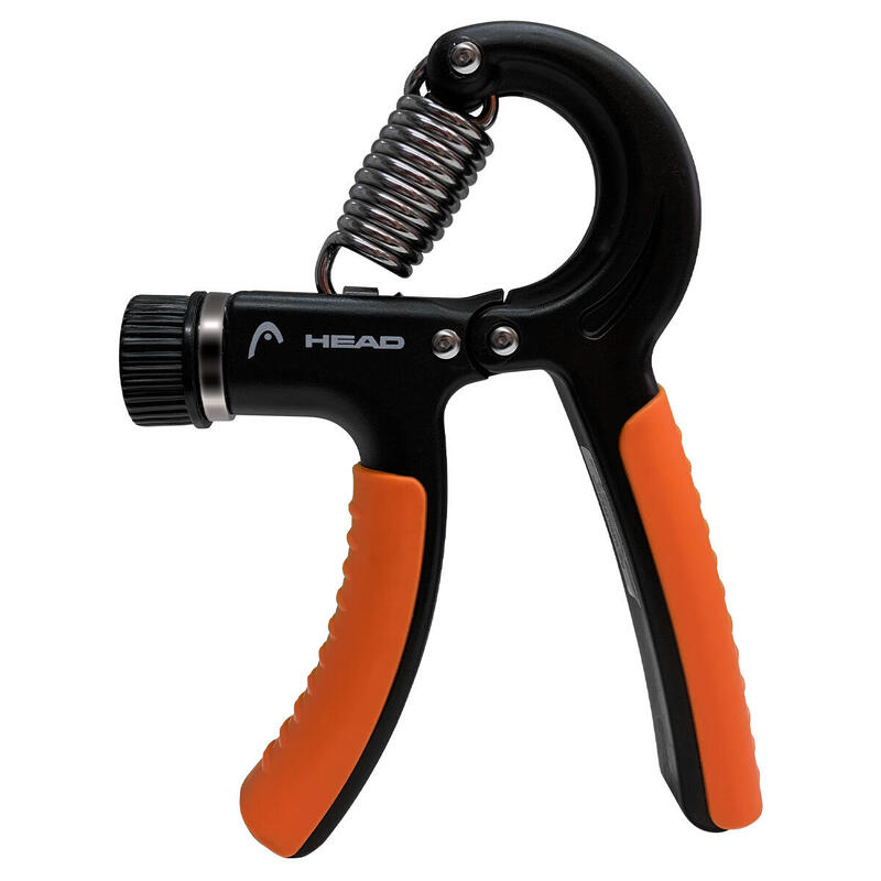 Adjustable Handgrip 20-90LB - Black/Orange