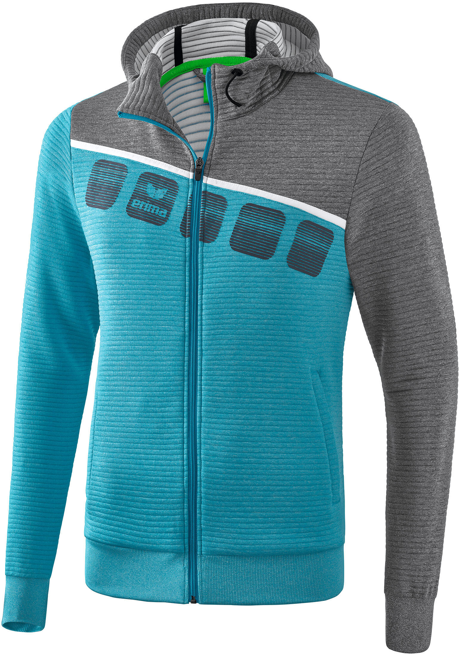 Trainingsjacke mit kapuze 5-C 5/6