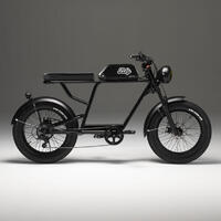 Vélo électrique urbain Français et personnalisable - modèle S noir
