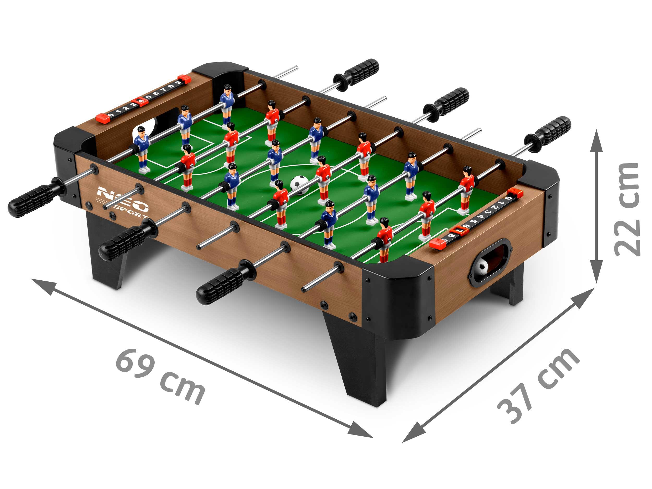 Tavolo Biliardo adulto Neo-Sport Ns-437, Marrone 5/5