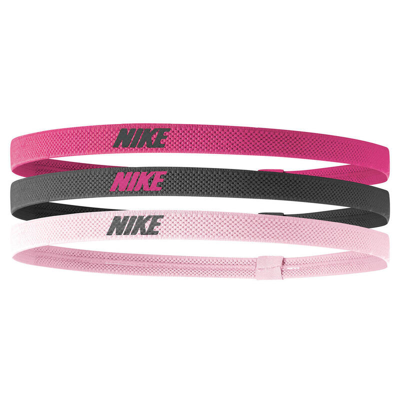 Nike Hearbands 2.0 3 pack Roze Unisex