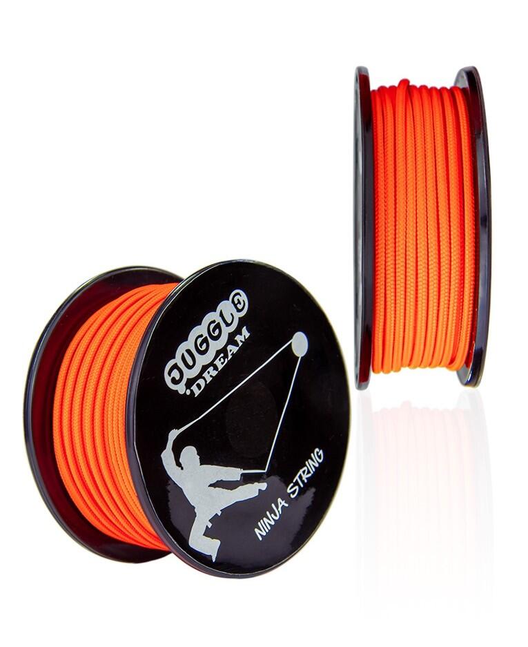 10m Juggle Dream Ninja Diabolo String - Orange 1/4