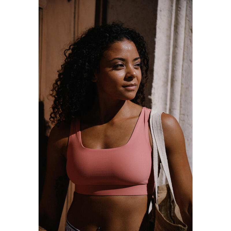 Soutien-gorge de sport Rose pour fille.