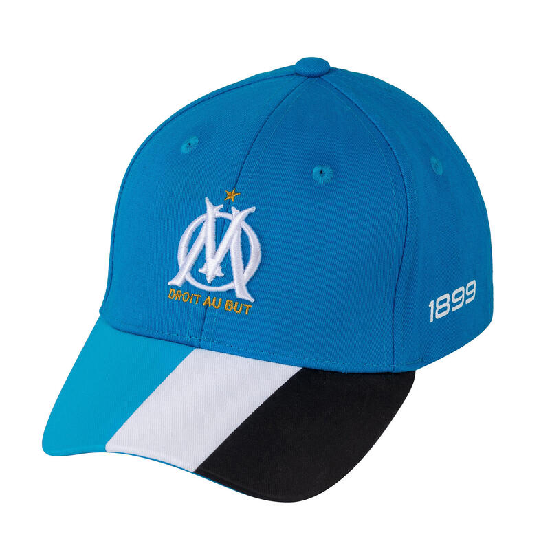 Casquette OM Logo Bleu Junior