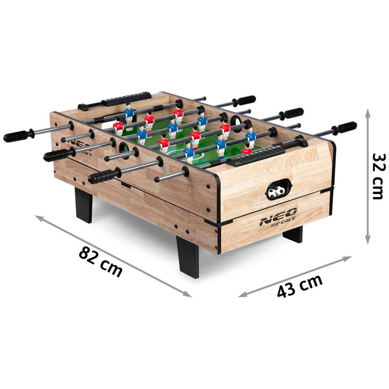 Multi stół do gry w piłkarzyki, cymbergaj, bilard, Neo-Sport NS-800