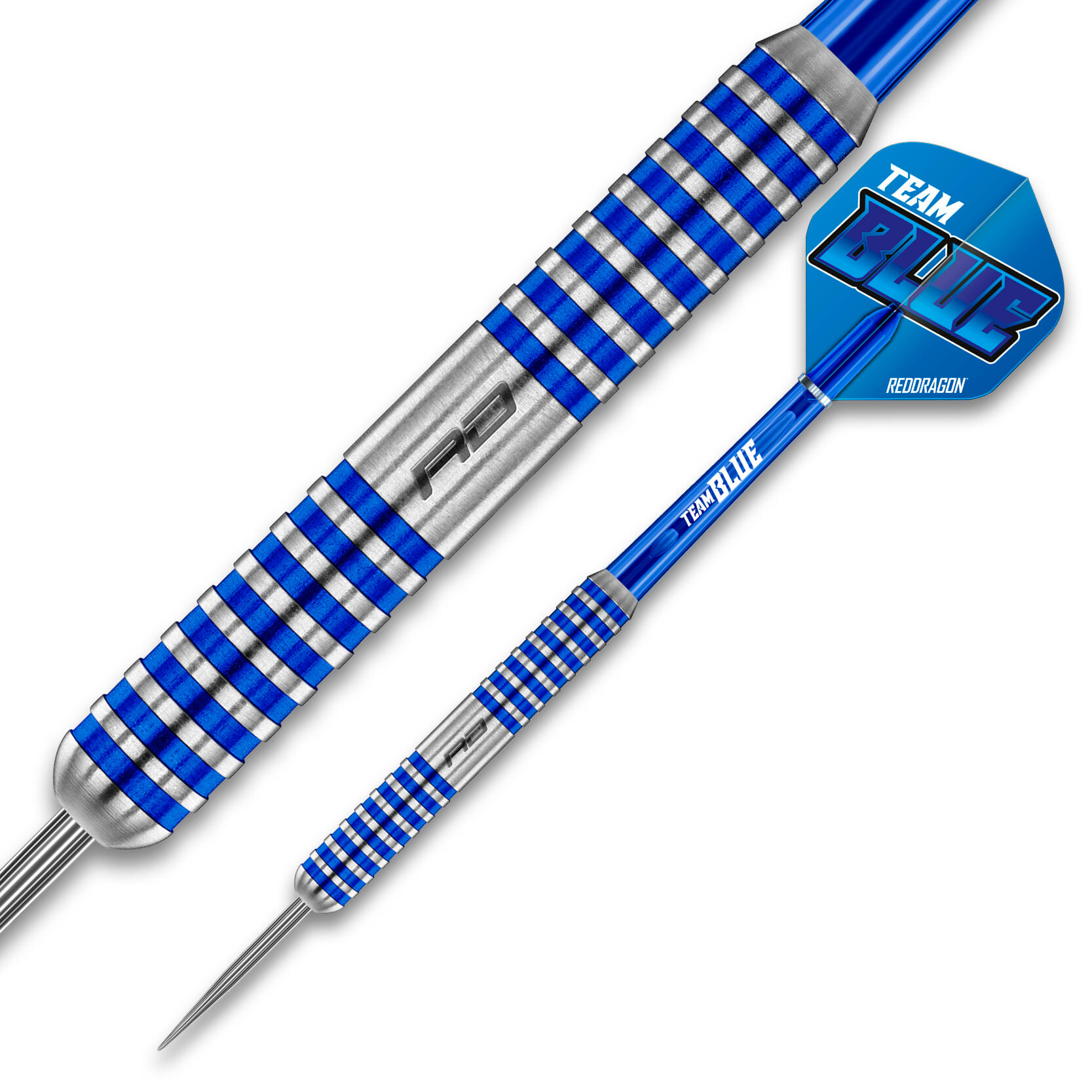 Team Red v Team Blue Tungsten Professional Darts Set with Flights & Shafts 3/6
