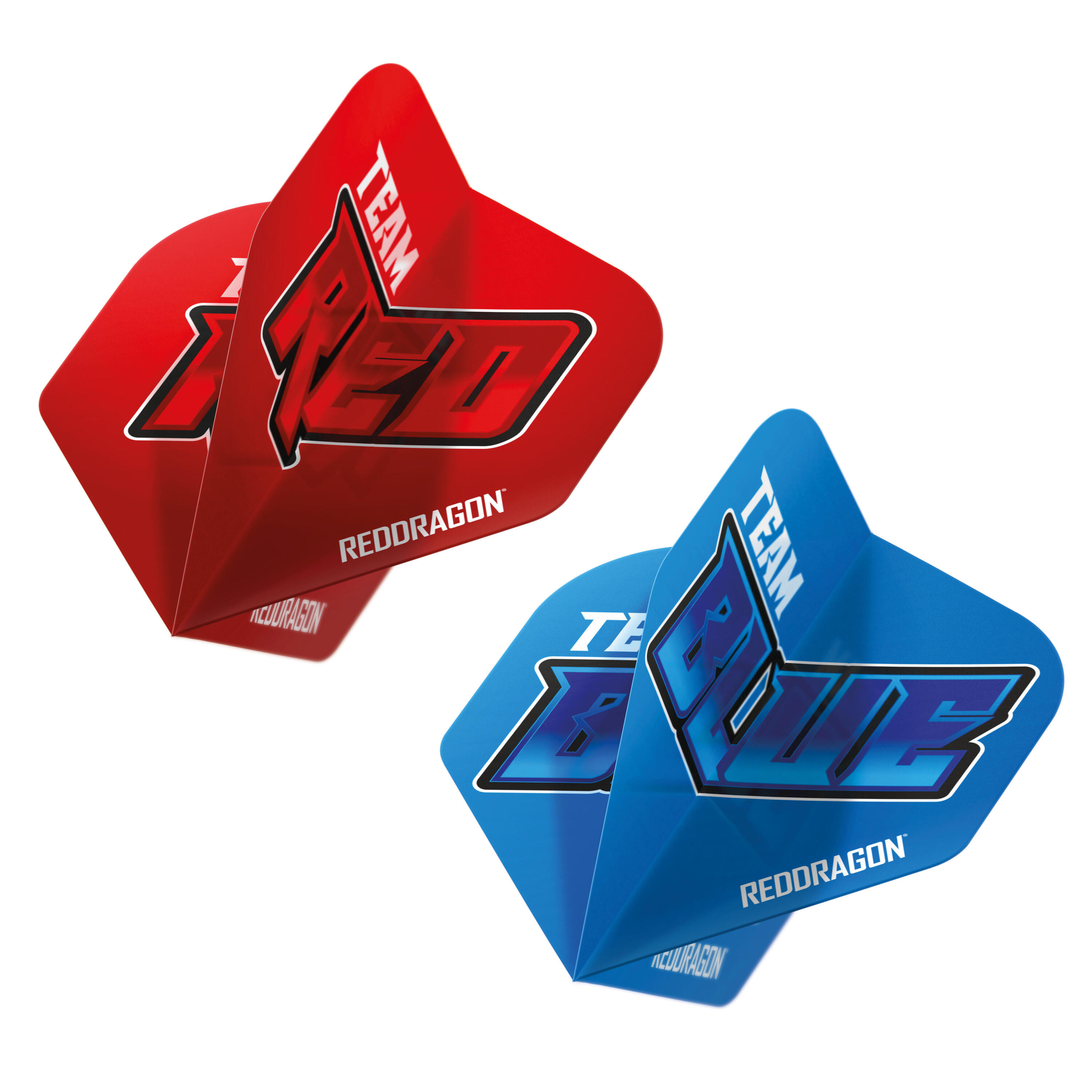 Team Red v Team Blue Tungsten Professional Darts Set with Flights & Shafts 4/6