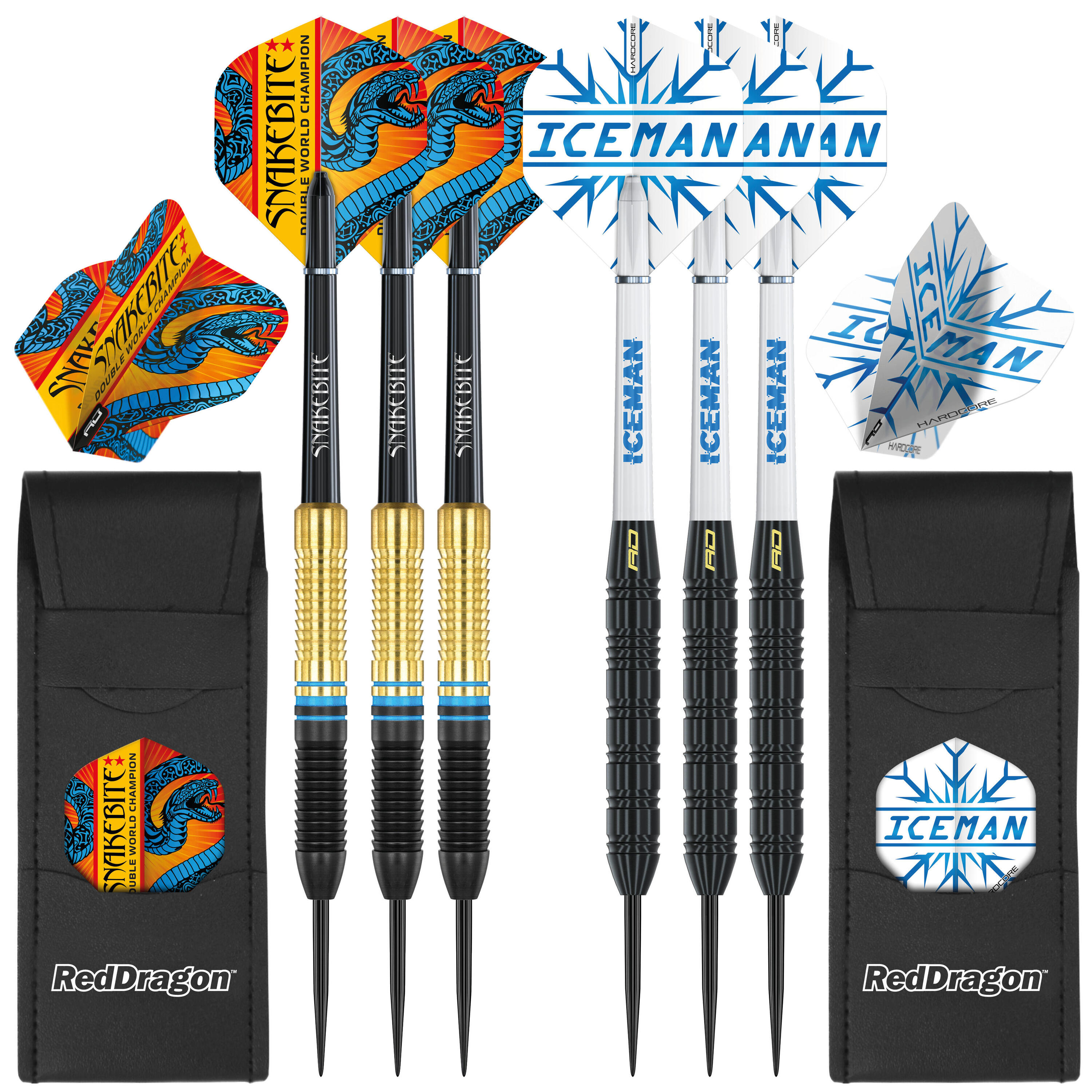 Peter Wright 'Snakebite' v Gerwyn Price 'Iceman' DWC Brass Darts Set 5/7