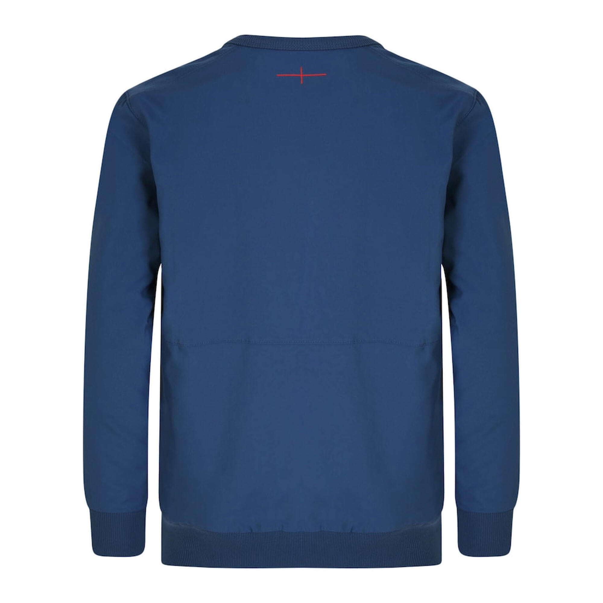 England Rugby Mens 22/23 Woven Sweatshirt (Ensign Blue) 2/4