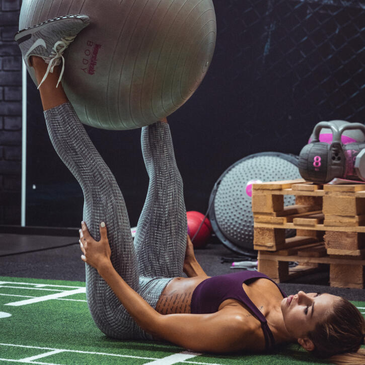 Minge de gimnastica, 65 CM, Lukadora