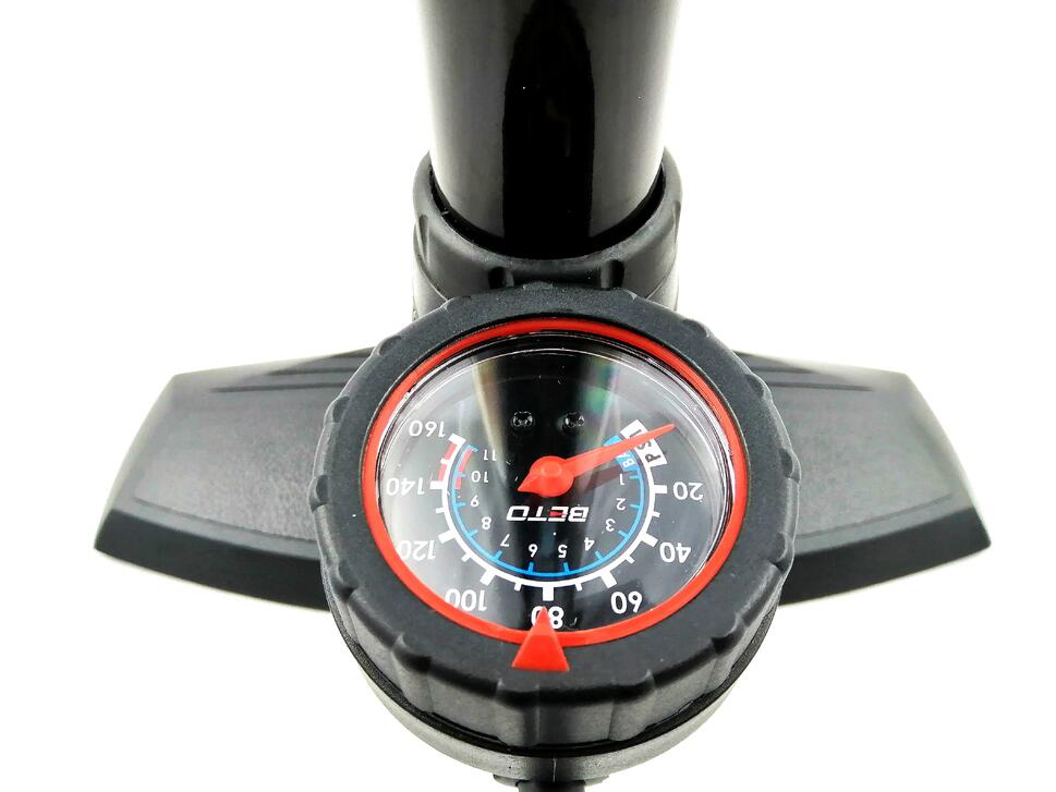 Pompka Beto CMP-151SG1 Czarna podłogowa z manometrem stalowa 21