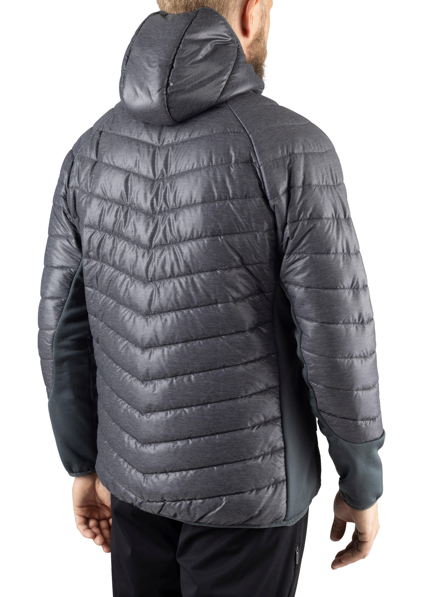 Kurtka pikowana turystyczna męska Viking Bart Warm Pro, PrimaLoft 3/5