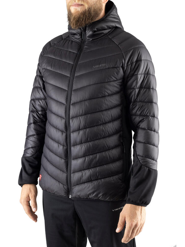 Kurtka pikowana turystyczna męska Viking Bart Warm Pro, PrimaLoft