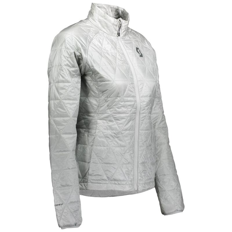 Chaqueta acolchada ultraligera de montaña mujer Scott INSULOFT SUPERLIGHT gris