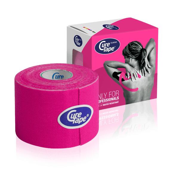 Curetape - Curetape Classic Rose – Kinesiologie Tape (kinesiotape) - Bande De Kinésiologie - Rose - Taille Unique - Decathlon
