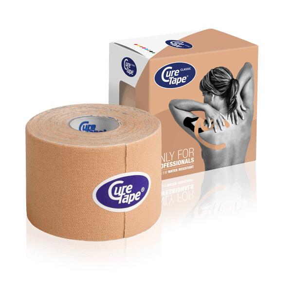 CURETAPE CureTape® Classic kinesiology tape 5cm x 5m Beige