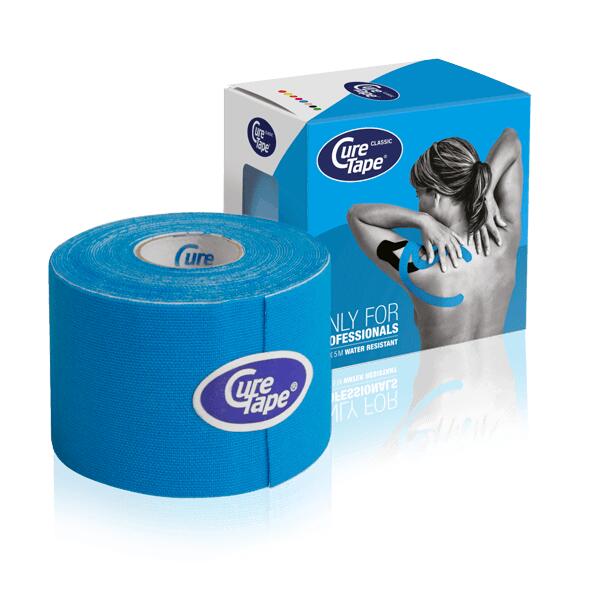 CURETAPE CureTape Classic blauw - nastro per kinesiologia (kinesiotape)