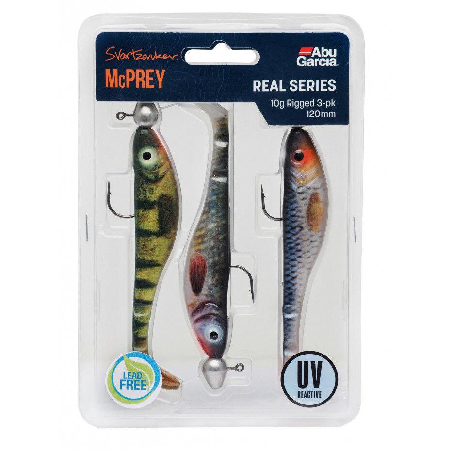 Abu Garcia - Kit Leurre Souple Abu Garcia Svartzonker Mcprey Prerigged (22g - 12cm) - Leurre Souple - Vert - Taille Unique - Decathlon