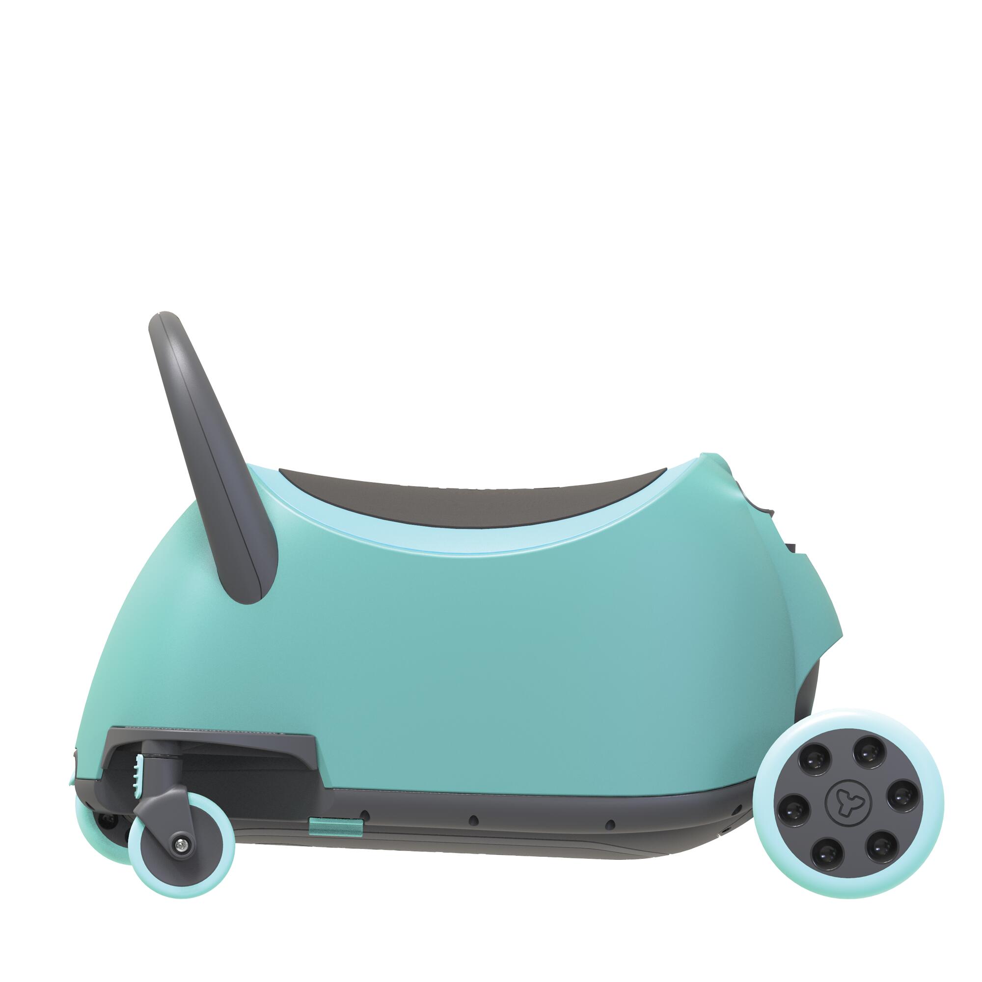PATINETE Y CORREPASILLOS PARA NIÑOS 4 EN 1 YVOLUTION YGLIDER LUNA VERDE 4/7