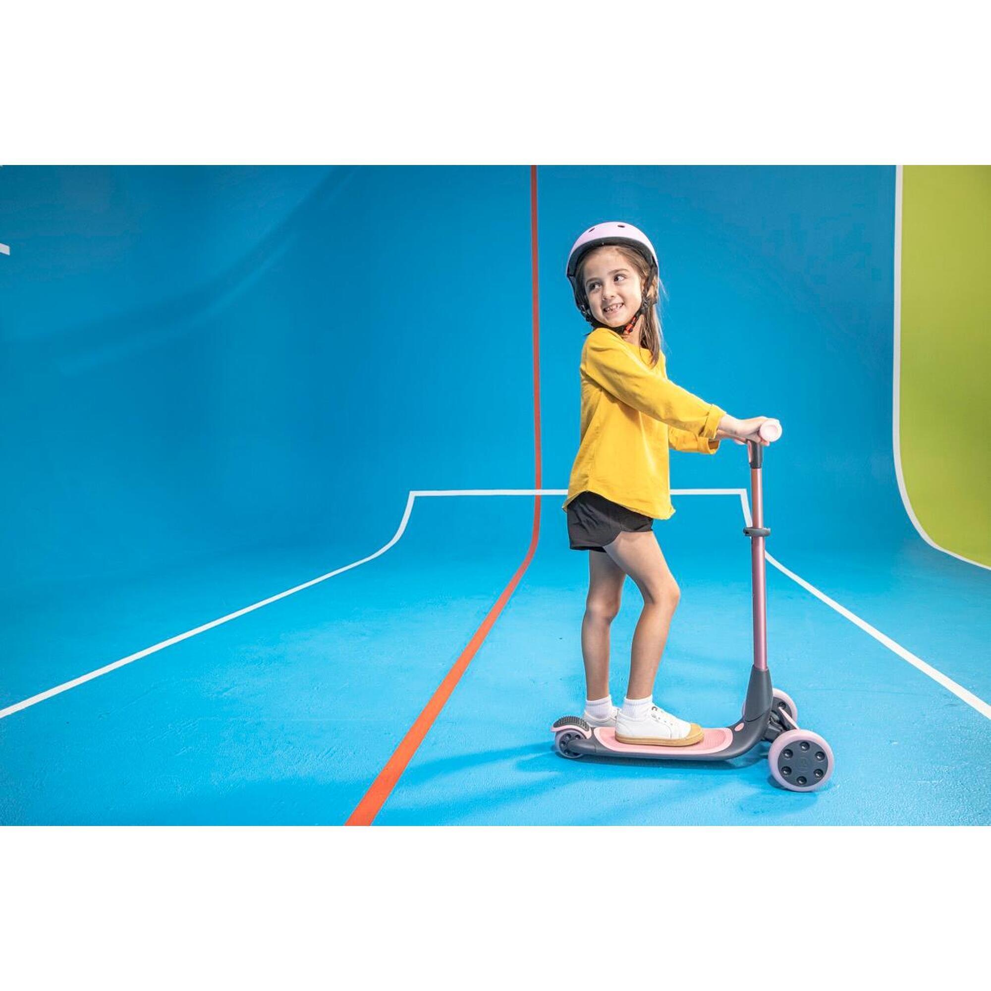 PATINETE 3 RUEDAS PARA NIÑOS YVOLUTION YGLIDER   ROSA 4/6