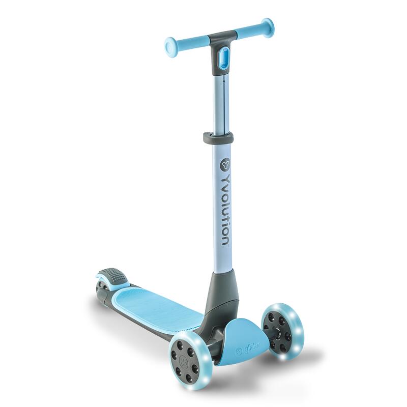 PATINETE Y CORREPASILLOS PARA NIÑOS 4 EN 1 YVOLUTION YGLIDER LUNA AZUL