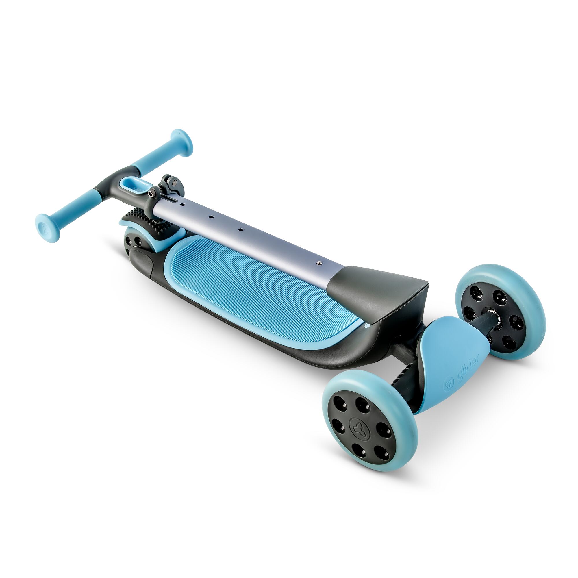 TROTINETE  DE 3 RODAS PARA CRIANÇAS YVOLUTION YGLIDER   AZUL 5/6