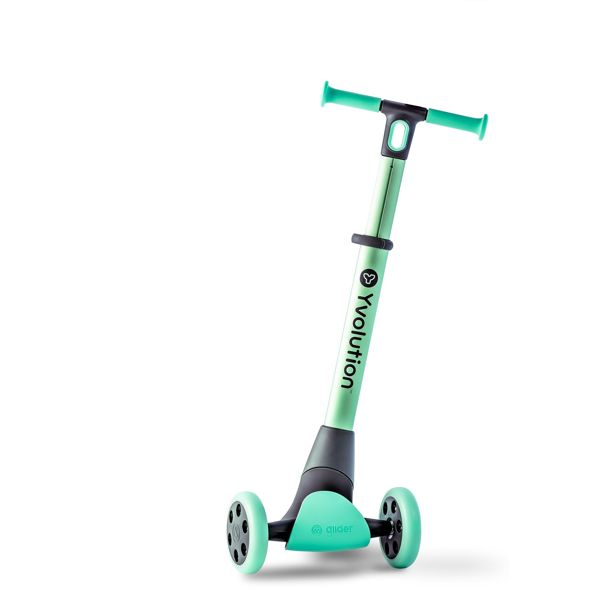 PATINETE 3 RUEDAS PARA NIÑOS YVOLUTION YGLIDER   VERDE 2/8