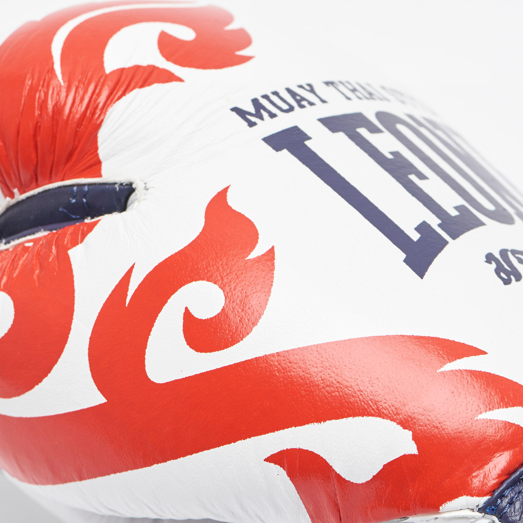 GUANTI MUAY THAI BIANCO 3/6