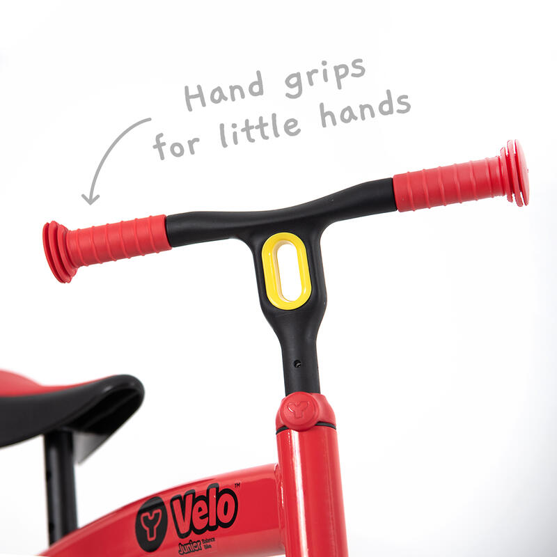 BICICLETA EQUILIBRIO SIN PEDALES PARA NIÑOS YVOLUTION YVELO JUNIOR ROJO