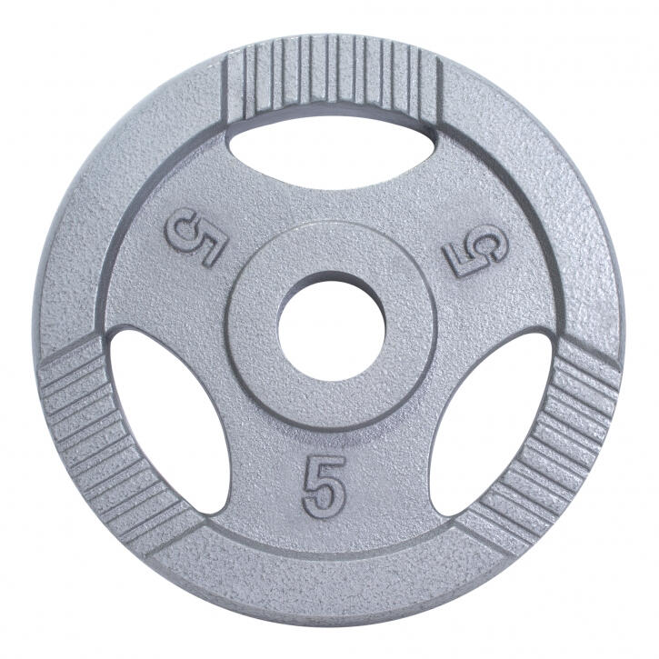 Disco per bilanciere in ghisa Gripper 0,5-20 kg 2/4