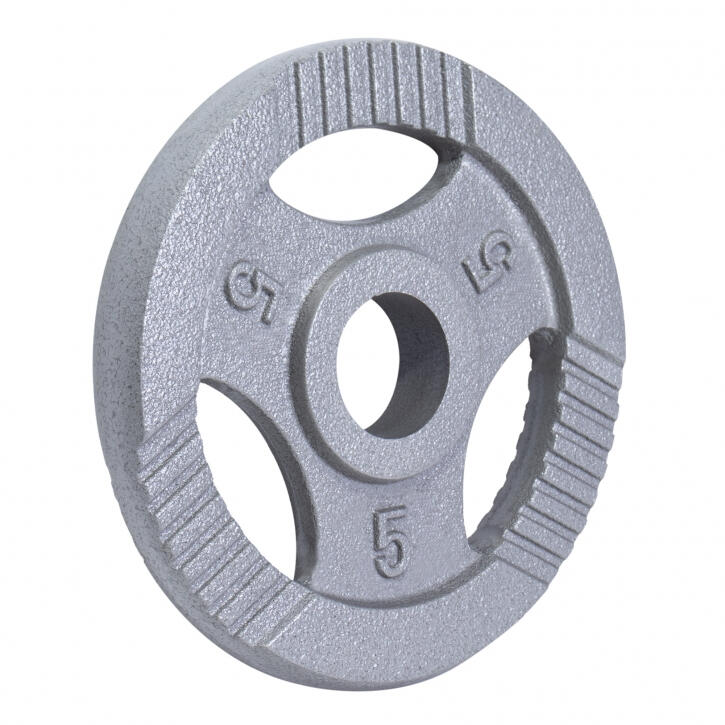 Disco per bilanciere in ghisa Gripper 0,5-20 kg 3/4