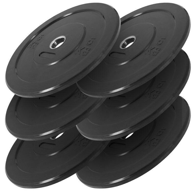 GORILLA SPORTS Bumper Plates 5-25 KG