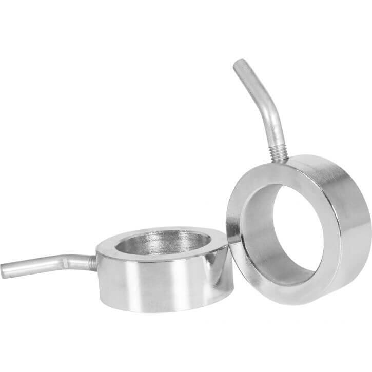 Gorilla Sports Quick-Release Collars for Olympia Barbells 50/51 mm Chrome 5/5
