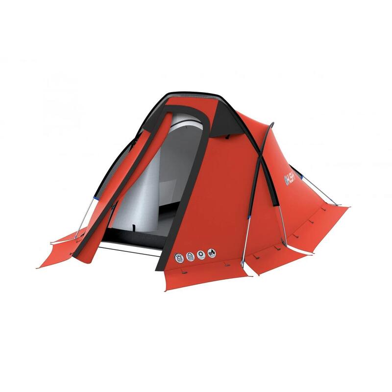 Kampeertent Flame 1 Extreme - lichtgewicht tent - 1 persoons - Rood