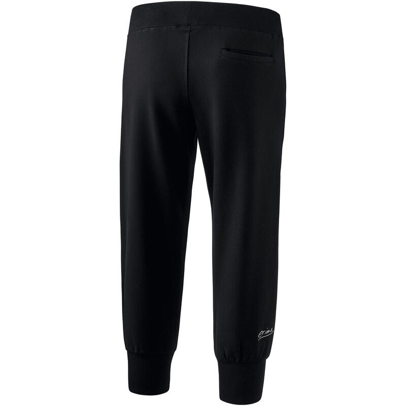 Pantaloni de sport Erima, talie medie, negru