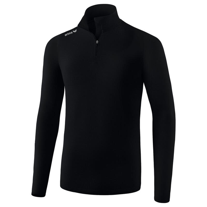 Jumper Erima cu gât polo Negru Junior