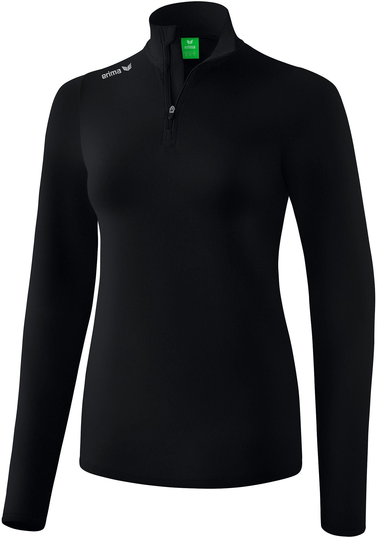 Jumper Erima cu gât polo negru