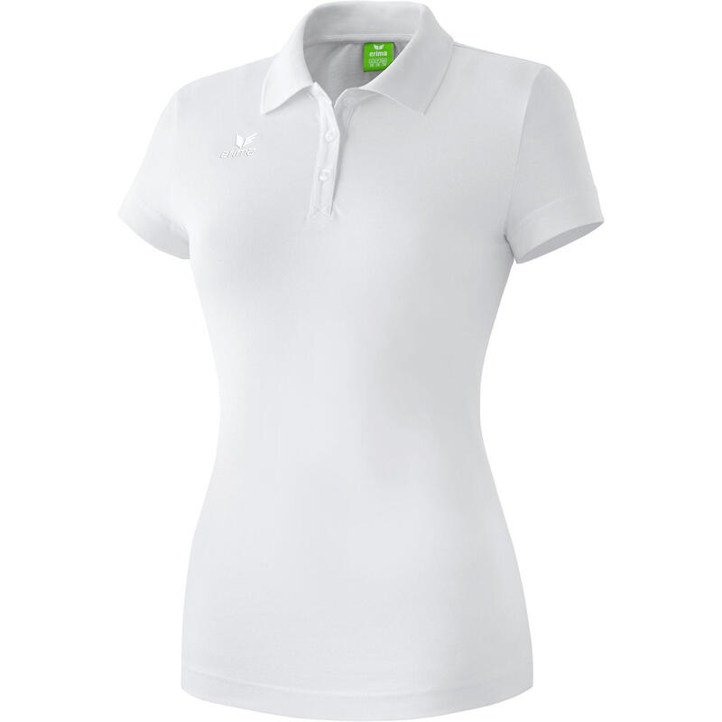 Tricou polo 565 Teamsports Alb