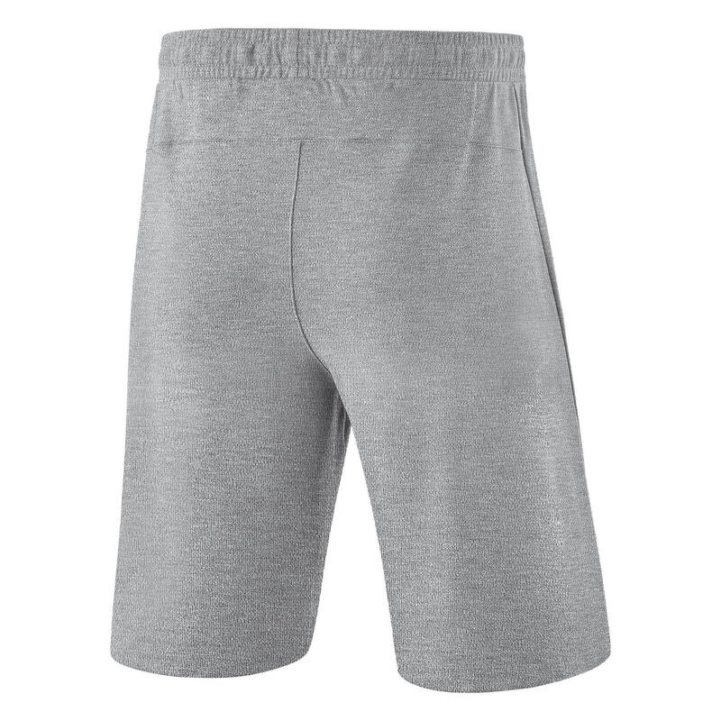 Pantaloni scurți Erima Essential Gri Junior - bumbac, talie elastică