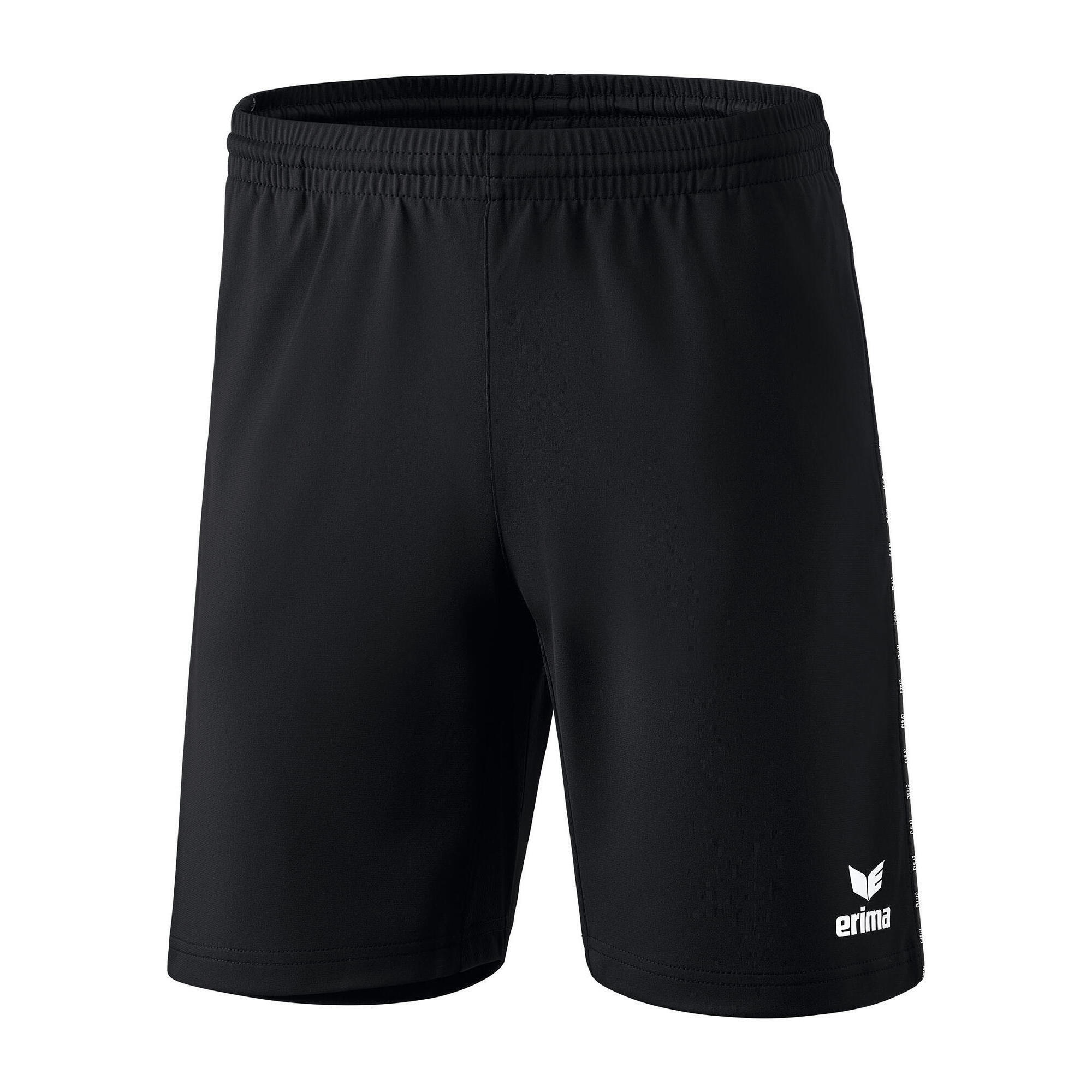 Pantaloni scurți de antrenament Erima negru